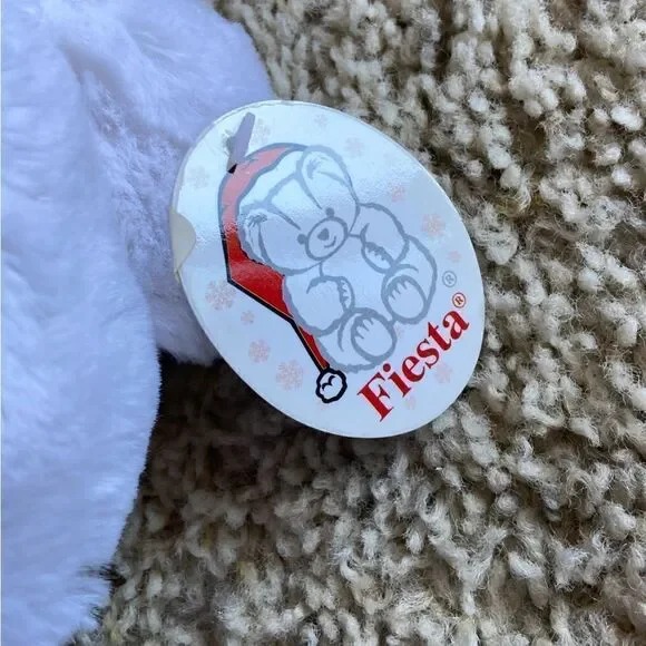 NWT Vtg 2011 Fiesta Sitting Bear 10” Stuffed Animal - Picture 6 of 7